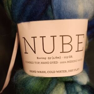 Malabrigo Nube Roving Wool For Felting Spinning Etc NWT plus Bonus